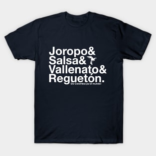 Joropo Salsa Vallenato Reguetón T-Shirt